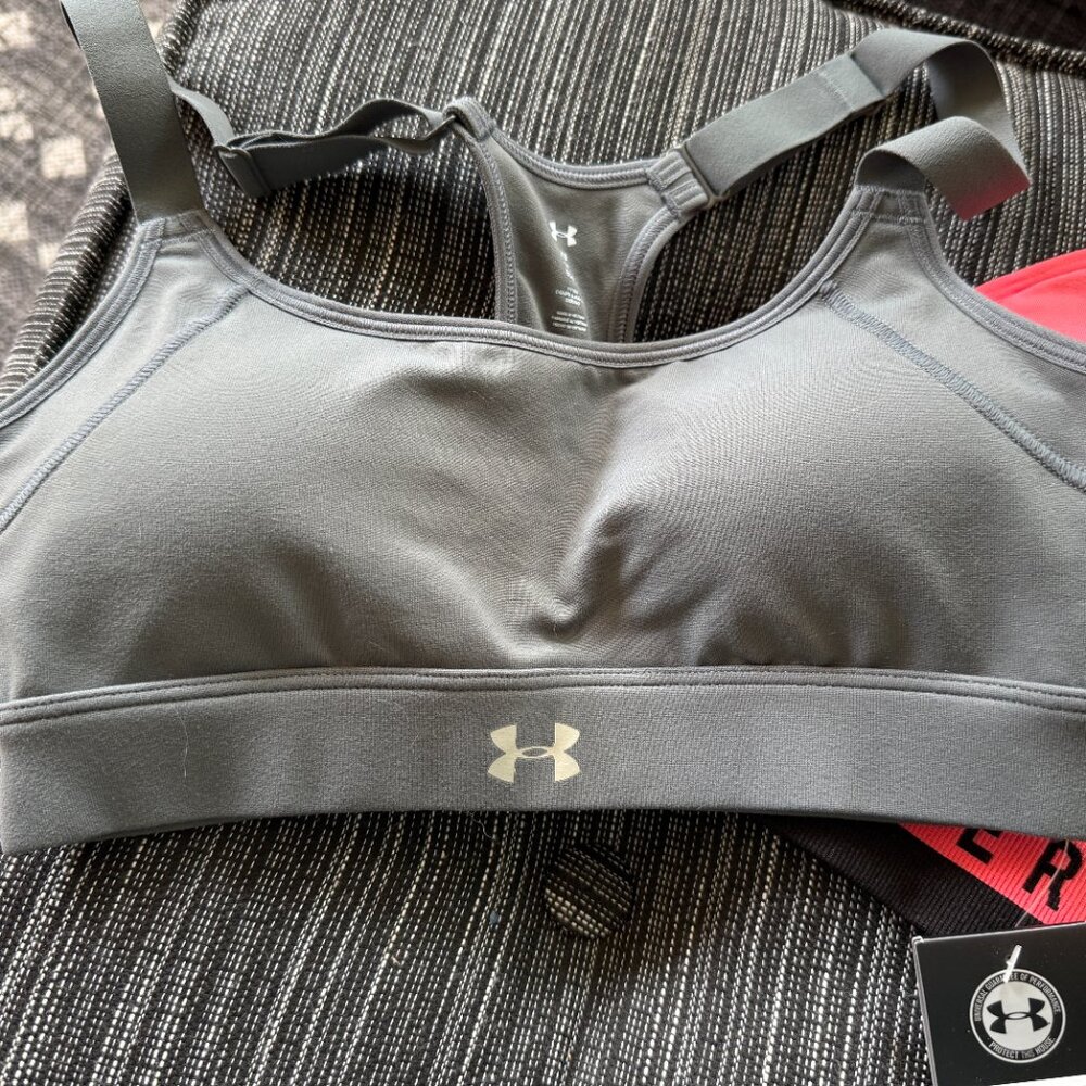 under armour sports bras * new with tags * XS & Small * set of two - Picture 2 of 16